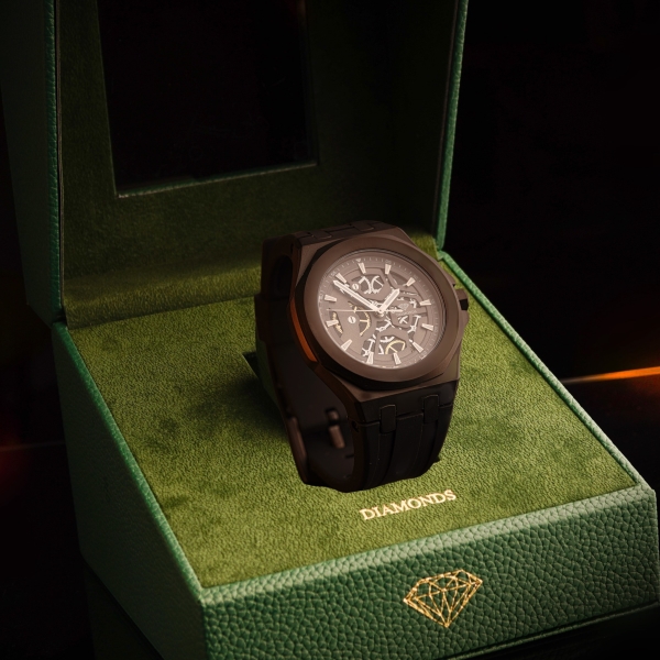 Diamonds  Gray Dial